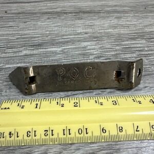 P.O.C. Pilsener Brewing Company Cleveland Ohio church key bottle opener